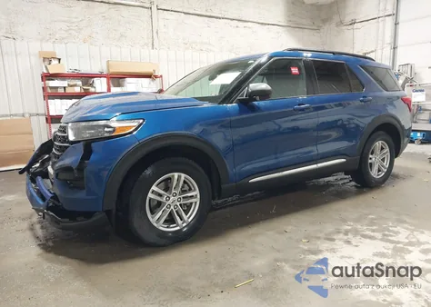 2020 Ford Explorer Xlt z USA, uszkodzony, nr VIN 1FMSK8DH1LGB55083